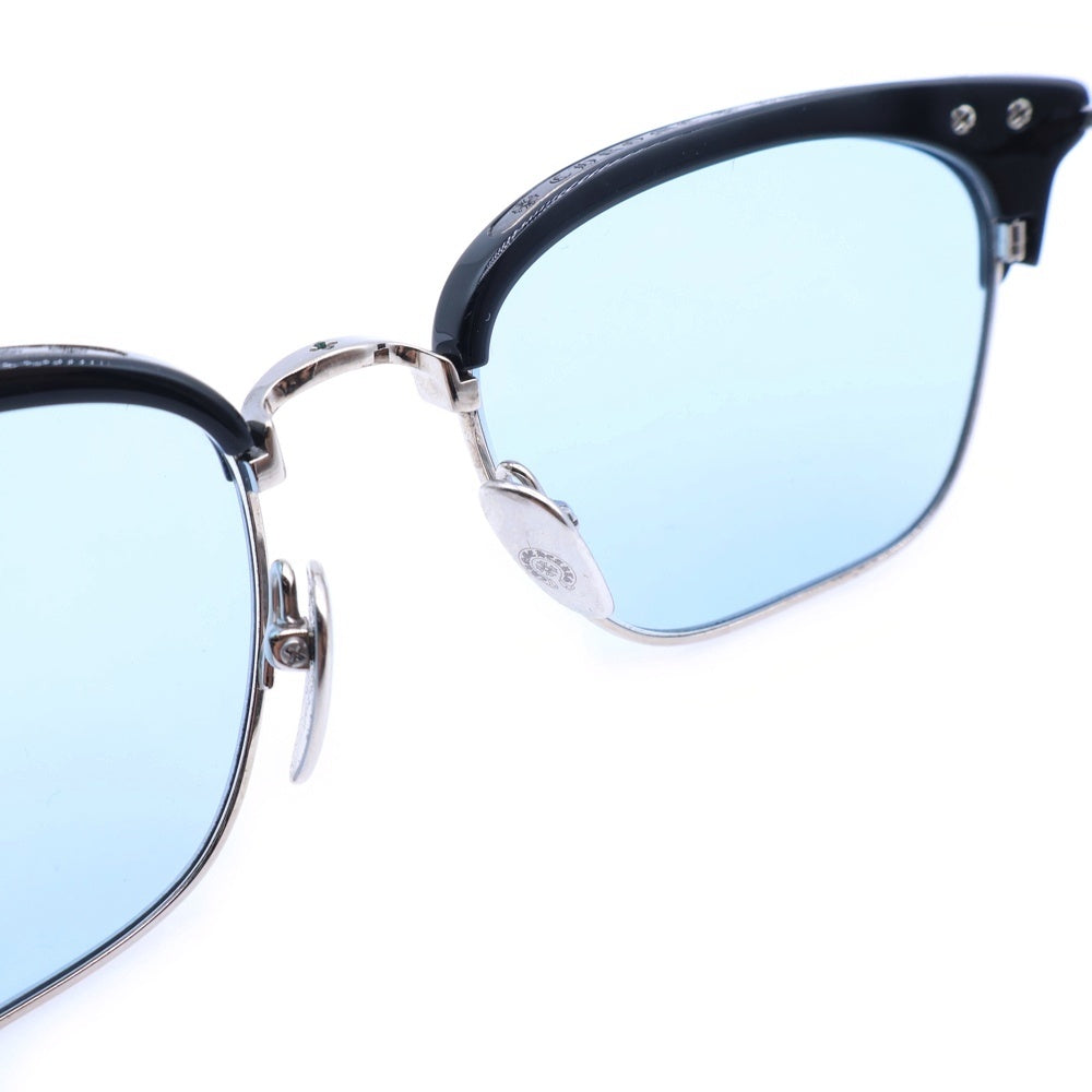CHROME HEARTS(クロムハーツ) SLUNTRADICTION クロスボール アイウェア サングラス 眼鏡 ブラック/ブルー