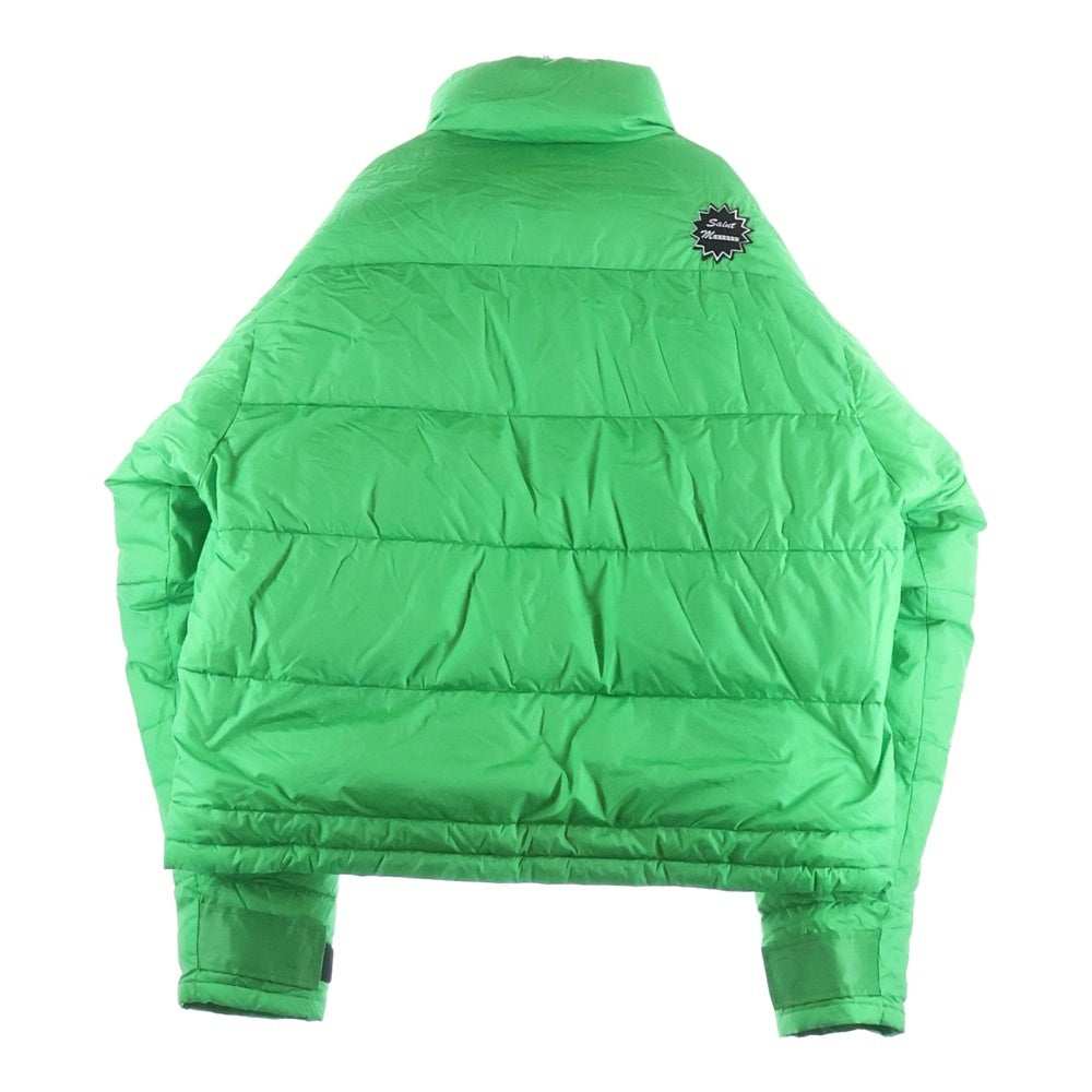 SAINT MICHAEL(セントマイケル) 23AW DOWN JACKET ダウンジャケット グリーン