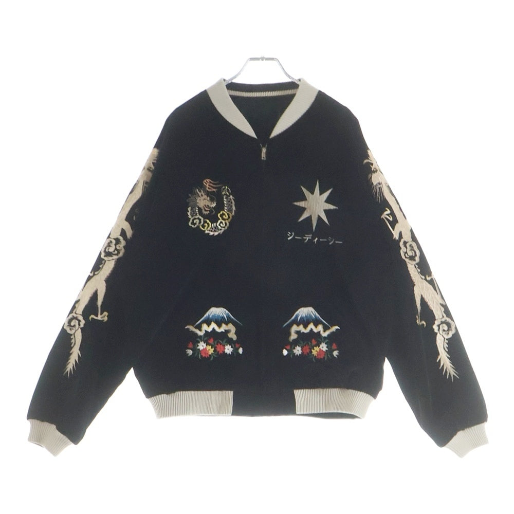 GDC(ジーディーシー) x TAILOR TOYO Velveteen x Acetate Souvenir Jacket PHOENIX x ALASKAN EAGLE テーラー東洋 ベルベッティーンxアセテート スーベニアジャケット