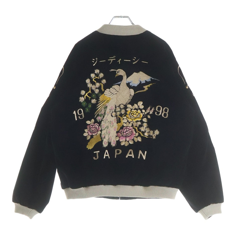 GDC(ジーディーシー) x TAILOR TOYO Velveteen x Acetate Souvenir Jacket PHOENIX x ALASKAN EAGLE テーラー東洋 ベルベッティーンxアセテート スーベニアジャケット