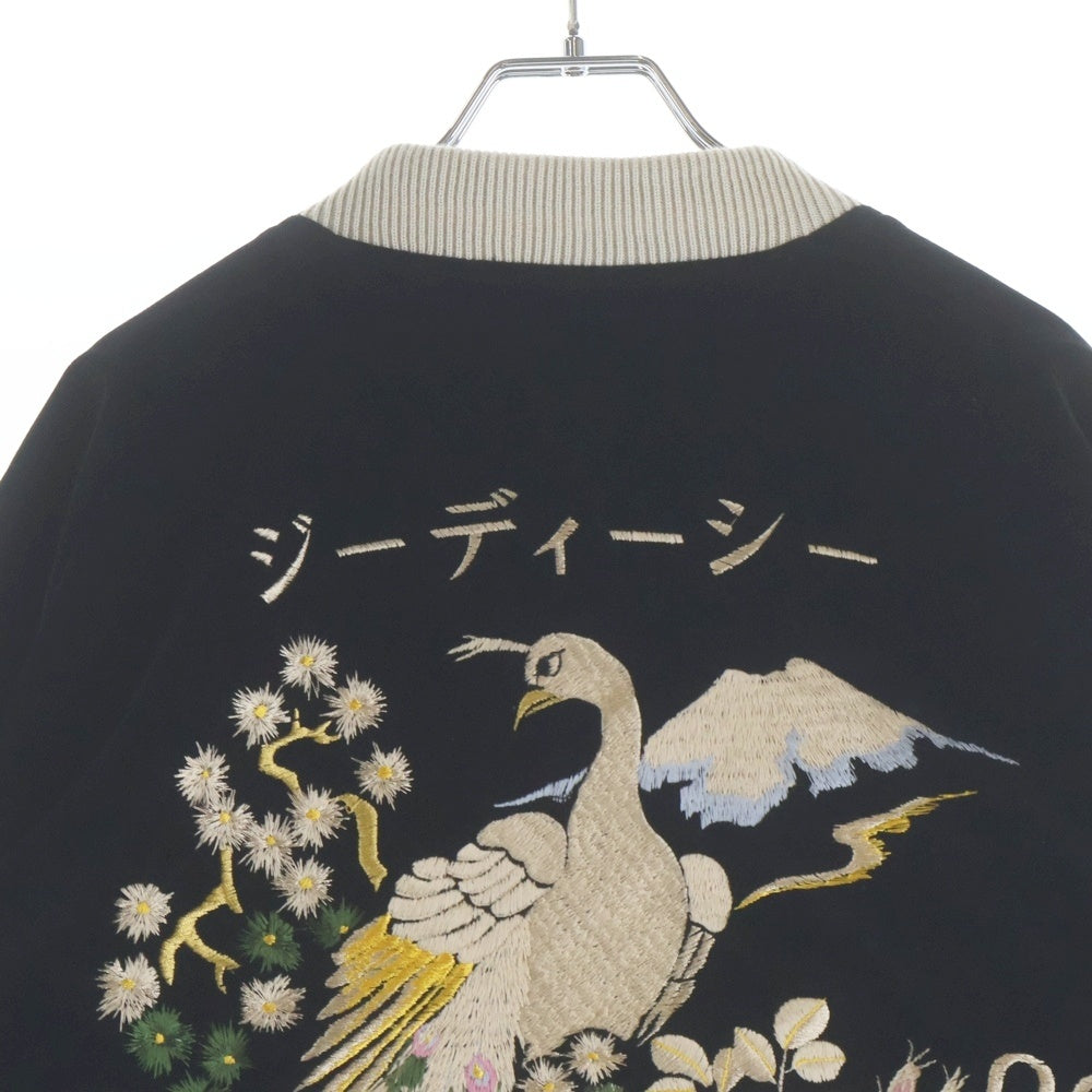 GDC(ジーディーシー) x TAILOR TOYO Velveteen x Acetate Souvenir Jacket PHOENIX x ALASKAN EAGLE テーラー東洋 ベルベッティーンxアセテート スーベニアジャケット