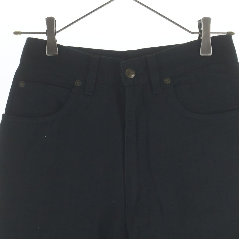 FENDI(フェンディ) 90-00s FENDI JEANS ロゴ コットンロングパンツ ズッカ柄 イタリア製 ブラック 01.550010 レディース