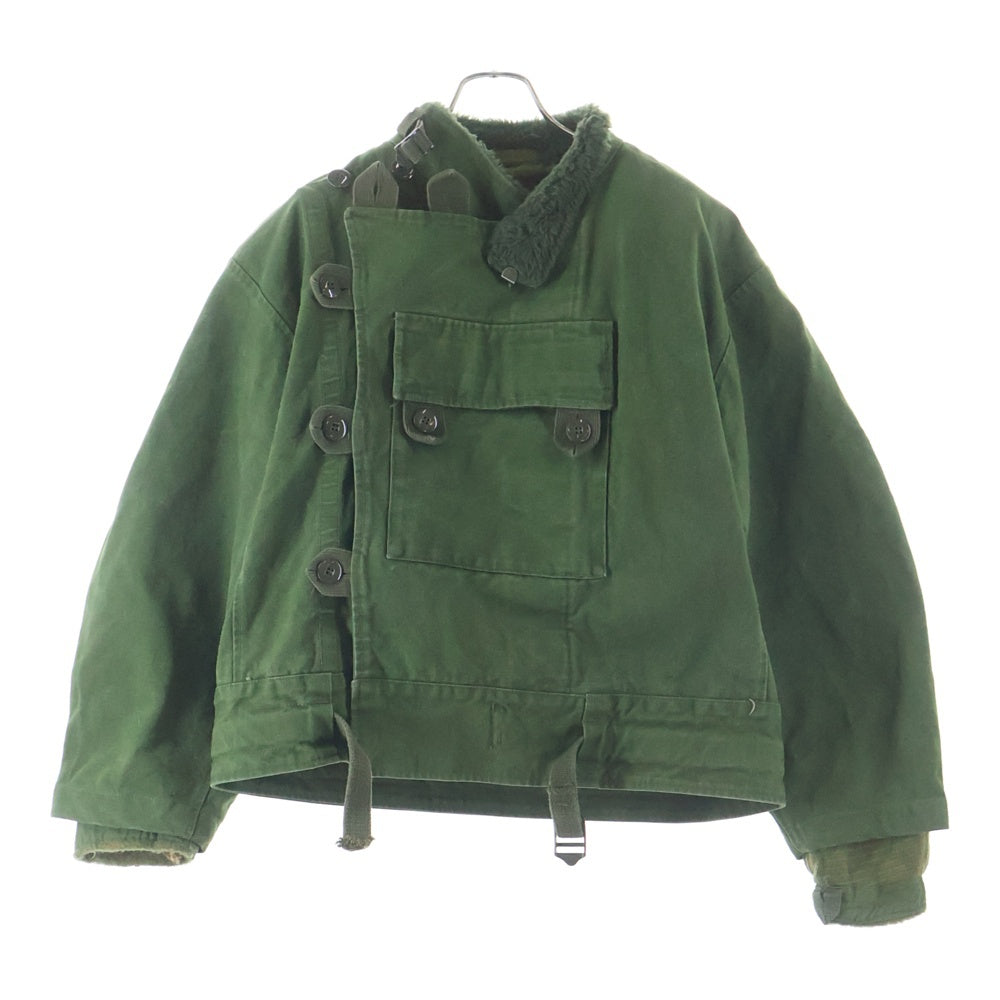 MILITARY(ミリタリー) 60s SWEDISH A.C.MOTORCYCLE J. ディスパッチ キャンバス モーターサイクルジャケット スウェーデン軍 ライナー付き グリーン