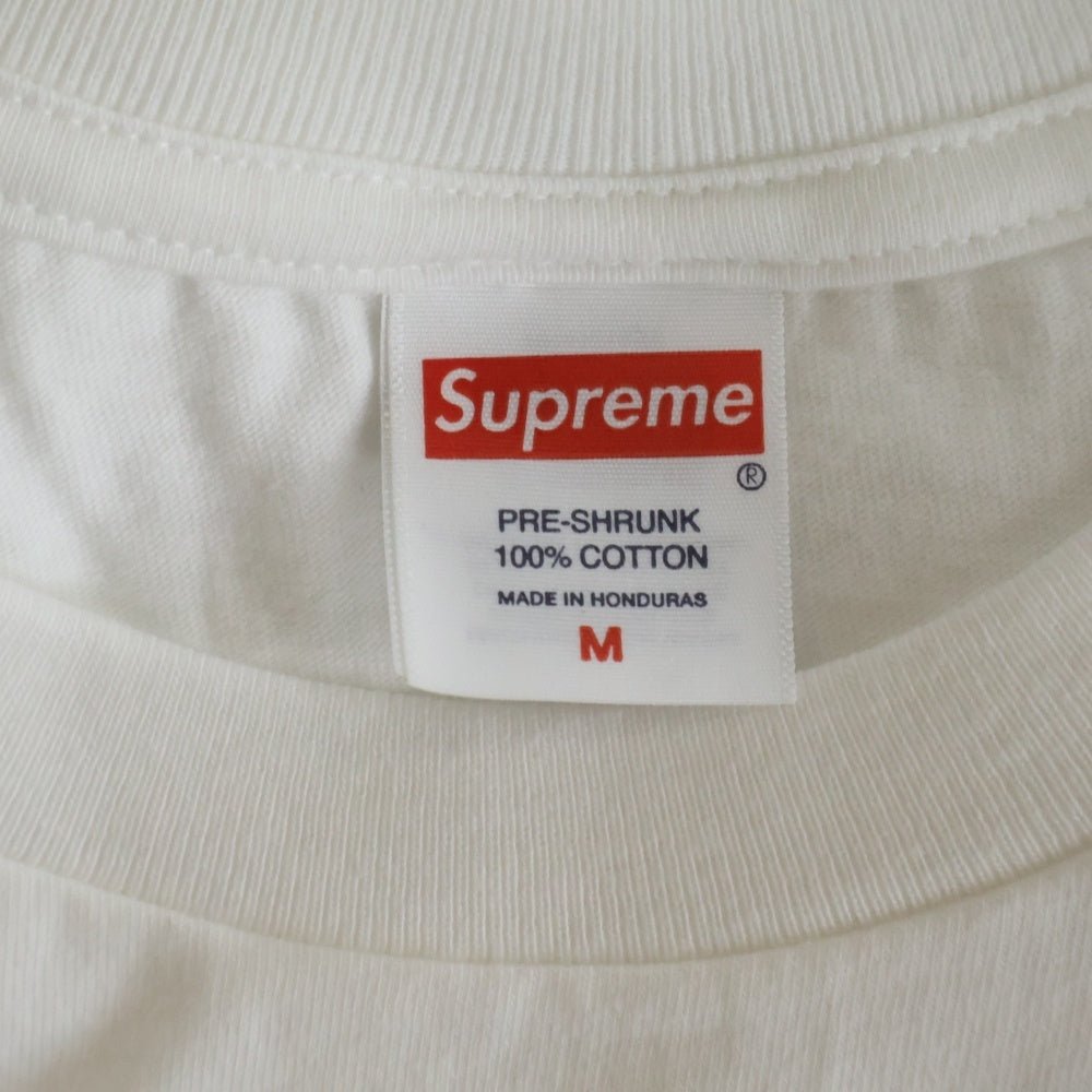 SUPREME(シュプリーム) 25SS Los Angeles Fire Relief Box Logo Tee ロサンゼルス ボックスロゴ 半袖Tシャツ ホワイト