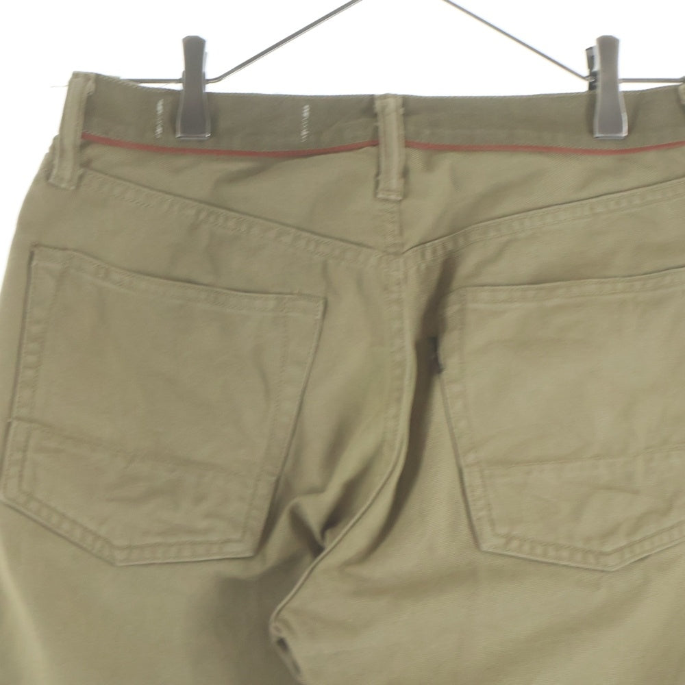 KAPITAL(キャピタル) 90-00s VINTAGE trousers chino ヴィンテージ トラウザーチノ パンツ ボタンフライ 岡山県御津工場産 キャメル