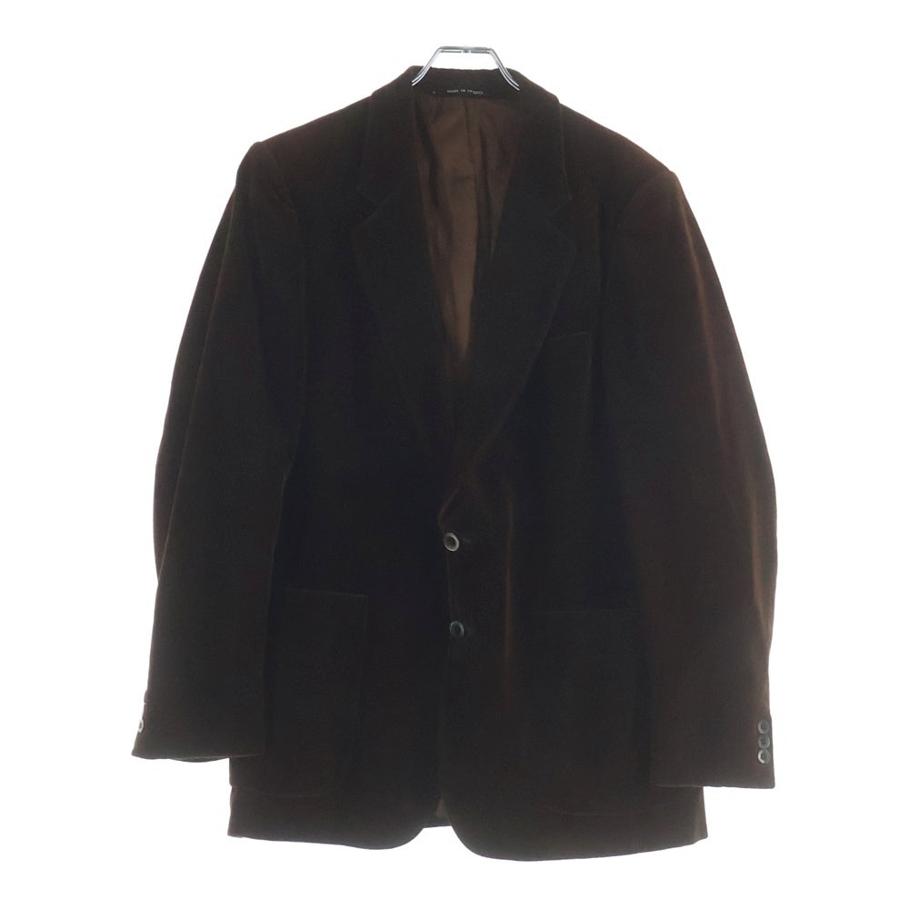 YVES SAINT LAURENT(イヴサンローラン) 80s Corduroy 2B Tailored Jacket コーデュロイ テーラードジャケット フランス製 ブラウン