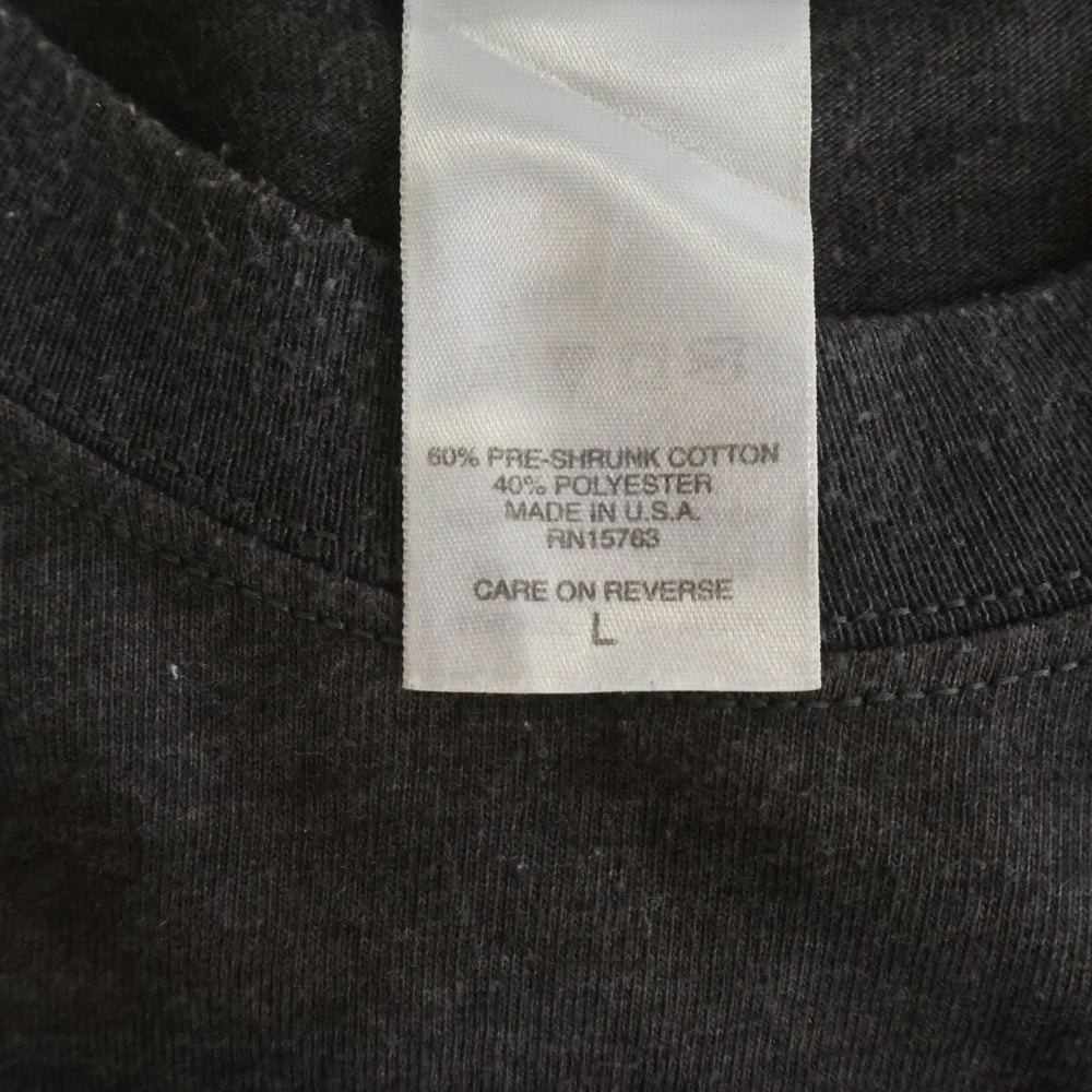 HARLEY DAVIDSON(ハーレーダビッドソン) Greenville Sleeve Flame 袖フレイム ロゴ 長袖Tシャツ ロンT グレー