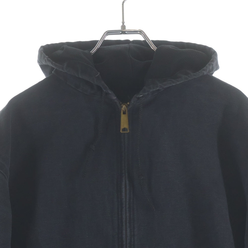 CARHARTT(カーハート) 00s ACTIVE JACKET ヴィンテージ アクティブジャケット 裏地メッシュ ジップアップパーカー フーディ ブラック