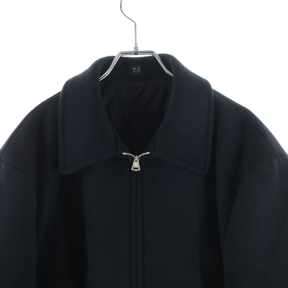 NO BRAND(ノーブランド) 25AW TAIGA TAKAHASHI(タイガタカハシ) SPORTS JACKET LOT.321 ウールスポーツジャケット ブラック