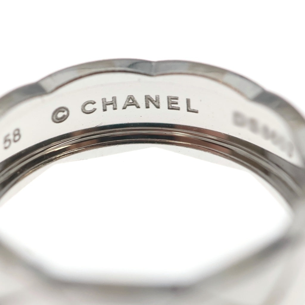 CHANEL(シャネル) K18WG ココクラッシュ ミディアム リング ホワイトゴールド J10570 レディース