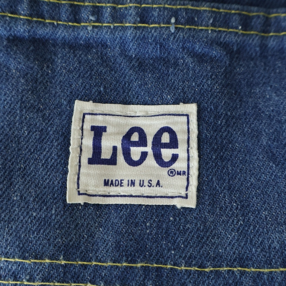 LEE(リー) 70s BOSS OF THE ROAD SCOVILL MADE IN USA 77 ヴィンテージ デニムロガーパンツ セミオートマチック デニムパンツ インディゴ 050-3641