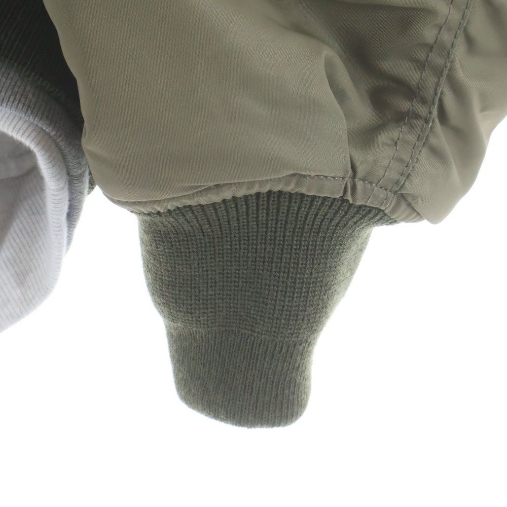 MAISON MIHARAYASUHIRO(メゾンミハラヤスヒロ) TRIPLE LAYERED BOMBER JACKET K15BL331 トリプルレイヤードボンバージャケット カーキ