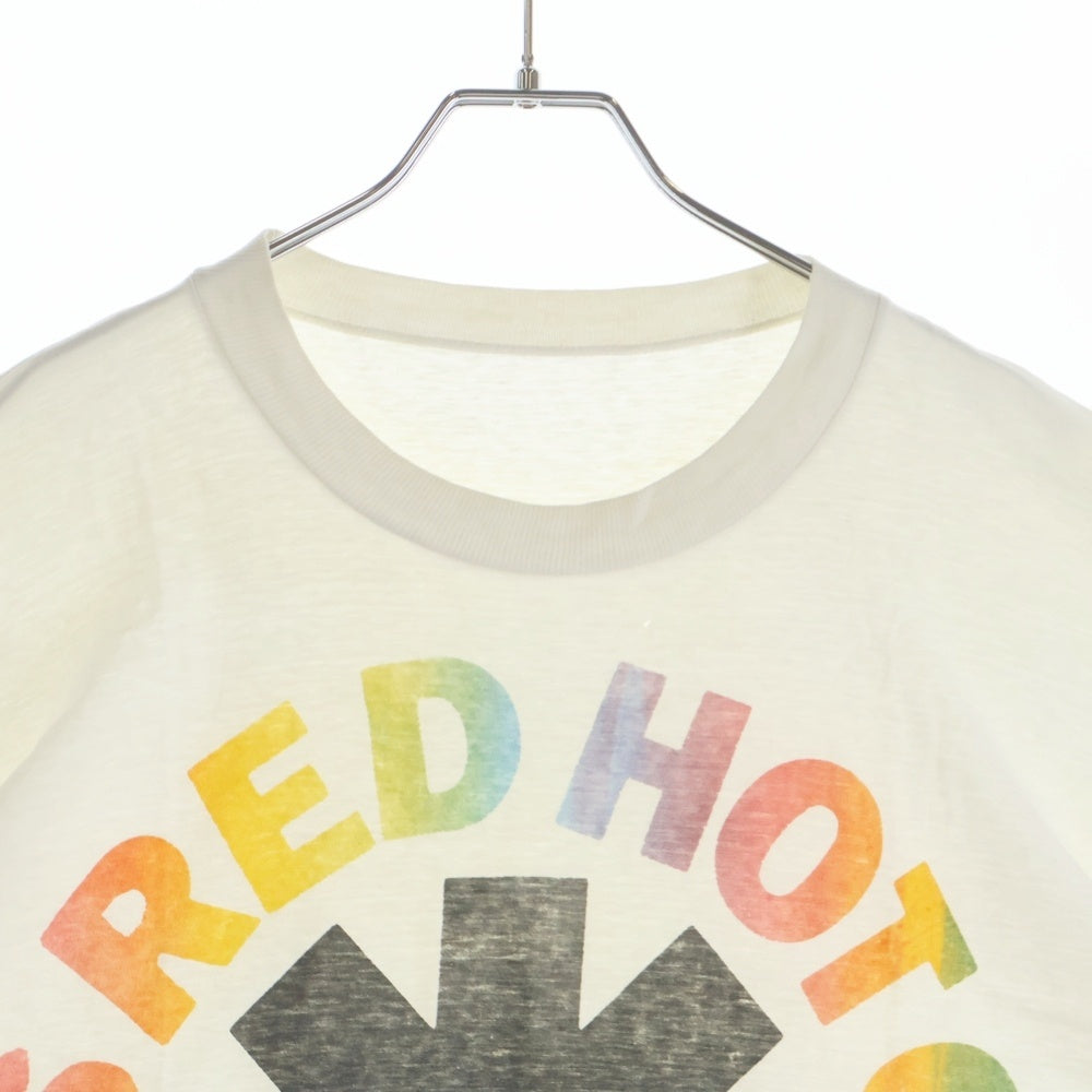 VINTAGE(ヴィンテージ) 90s レッドホットチリペッパー 半袖Tシャツ カットソー ホワイト