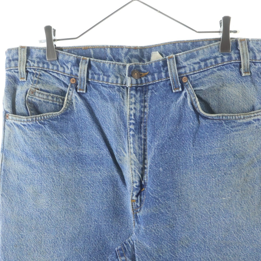 Levi's(リーバイス) 90s VINTAGE 517 ブーツカットデニム ジーンズ オレンジタブ ボタン裏刻印554 USA製 ジップフライ インディゴ