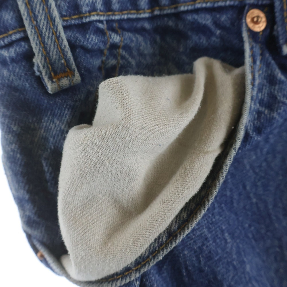 Levi's(リーバイス) 90s VINTAGE 517 ブーツカットデニム ジーンズ オレンジタブ ボタン裏刻印554 1993年製 USA製 ジップフライ インディゴ