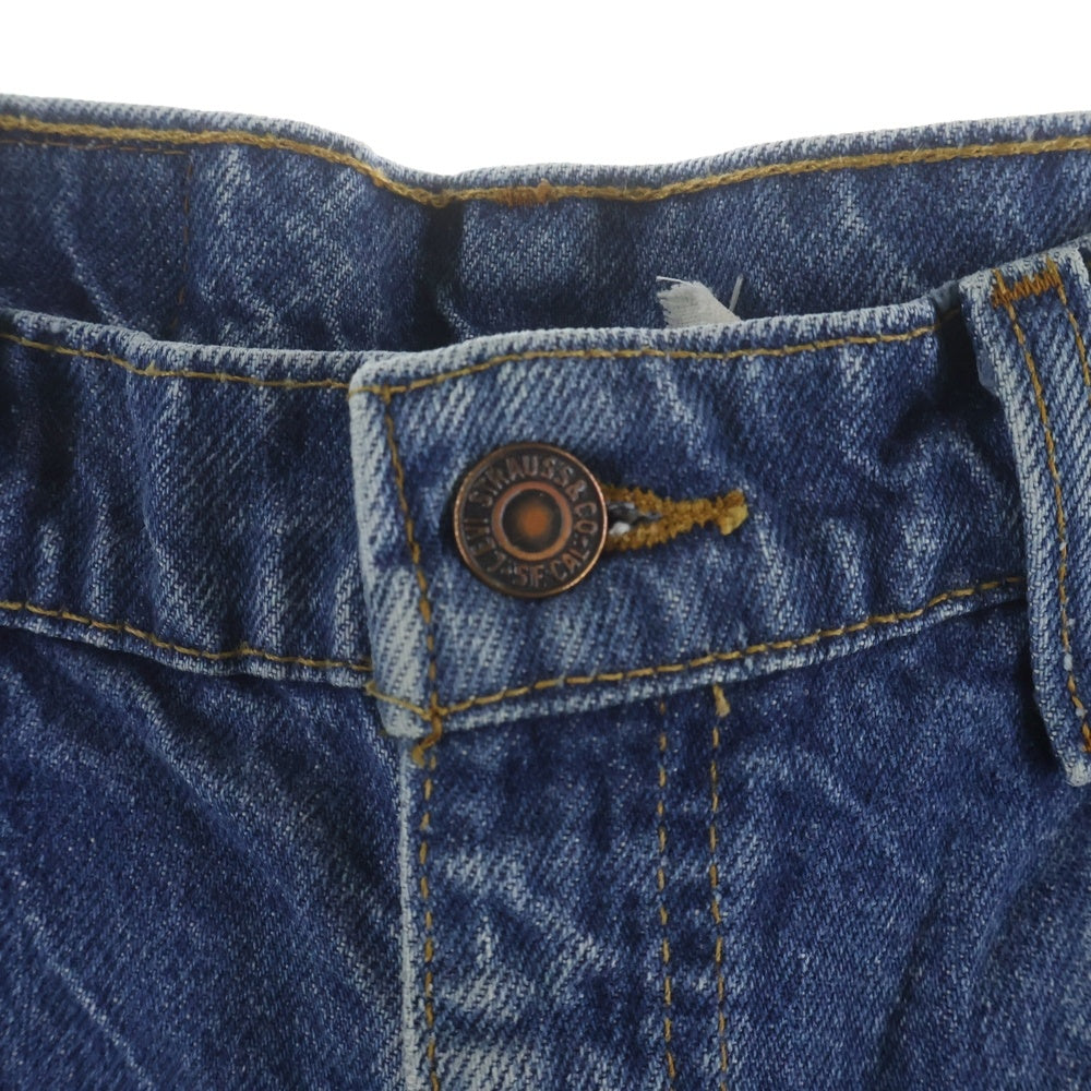 Levi's(リーバイス) 90s VINTAGE 517 ブーツカットデニム ジーンズ オレンジタブ ボタン裏刻印554 1993年製 USA製 ジップフライ インディゴ