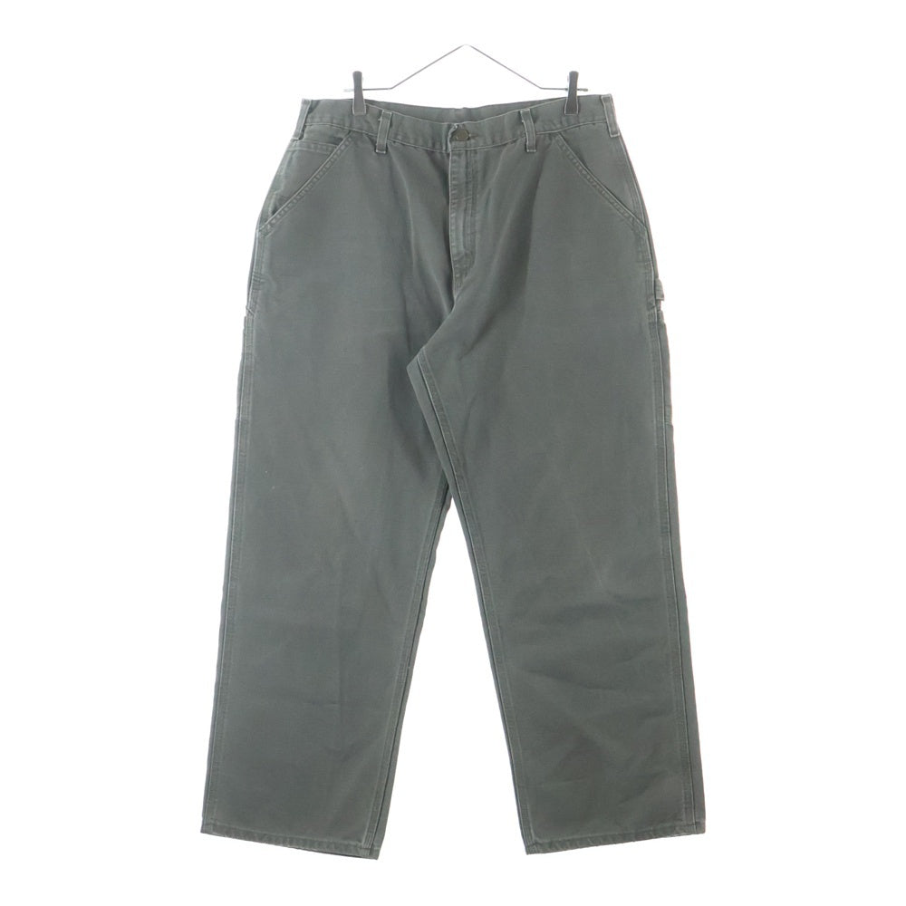 CARHARTT(カーハート) 00s VINTAGE ダックペインターパンツ ワークパンツ YKKジップ モスグリーン