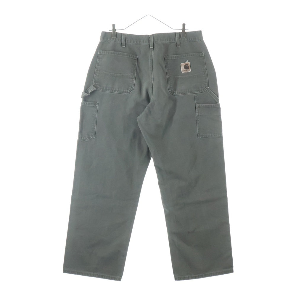 CARHARTT(カーハート) 00s VINTAGE ダックペインターパンツ ワークパンツ YKKジップ モスグリーン