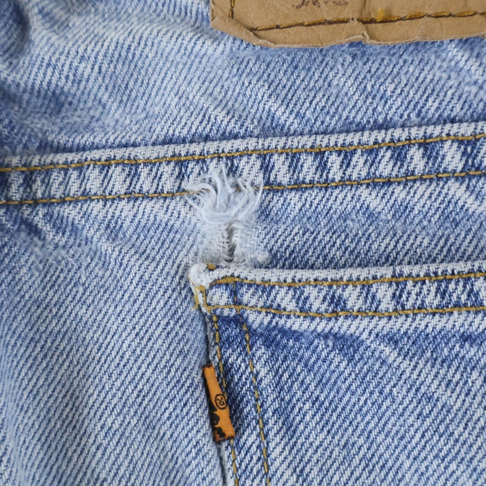 Levi's(リーバイス) 90s VINTAGE 505 デニムパンツ ジーンズ オレンジタブ ボタン裏刻印無し 1993年製 ジップフライ インディゴ