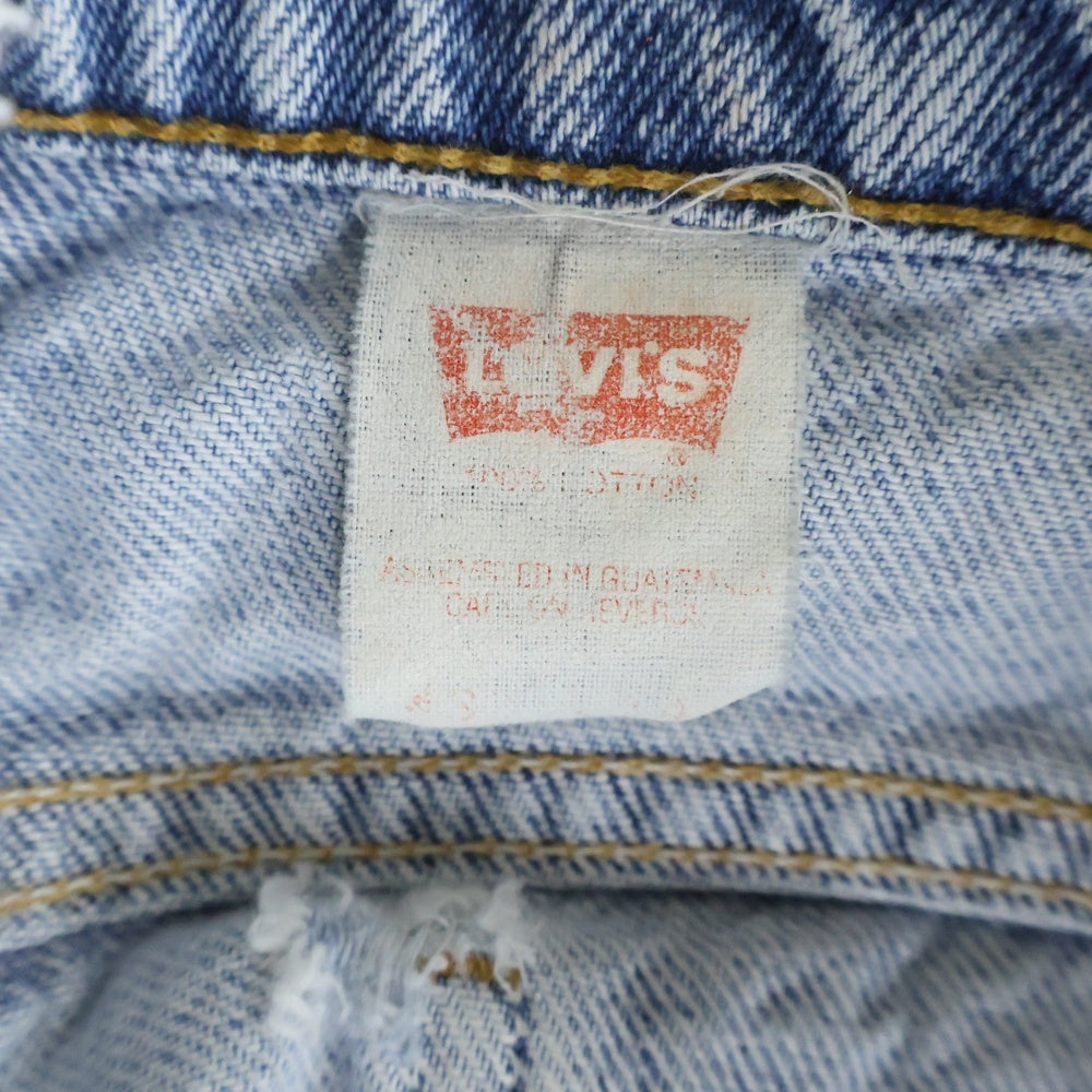 Levi's(リーバイス) 90s VINTAGE 505 デニムパンツ ジーンズ オレンジタブ ボタン裏刻印無し 1993年製 ジップフライ インディゴ