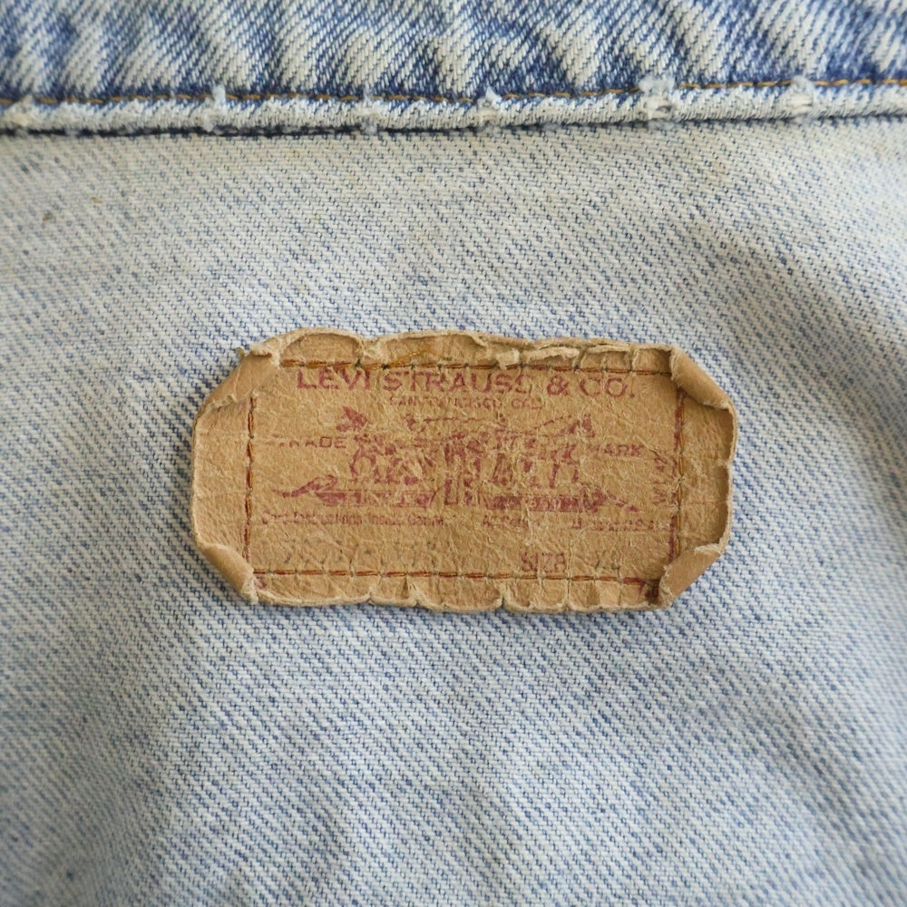 Levi's(リーバイス) 80s VINTAGE 70507-0214 デニムトラッカージャケット ボタン裏刻印965 USA製 インディゴ