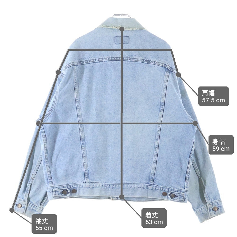 Levi's(リーバイス) 80s VINTAGE 70507-0214 デニムトラッカージャケット ボタン裏刻印965 USA製 インディゴ