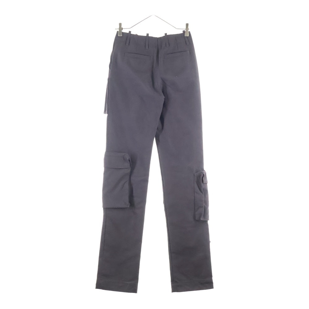 OFF-WHITE(オフホワイト) MultiPocket Slim Cargo Pants OWCF015F22FAB002 マルチポケット スリムカーゴパンツ レディース ダークパープル