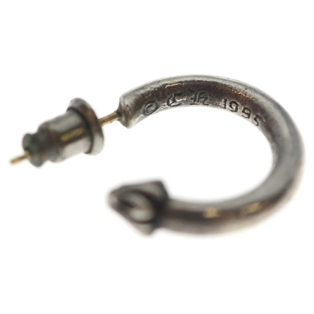 CHROME HEARTS(クロムハーツ) HOOP PLAIN プレーン フープピアス シルバー BCA101