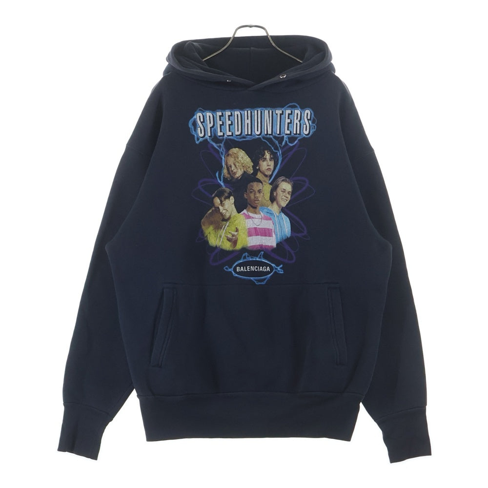 BALENCIAGA(バレンシアガ) 19AW SPEED HUNTERS スピードハンターズ スウェットプルオーバーパーカー ブラック 541707 TCV37