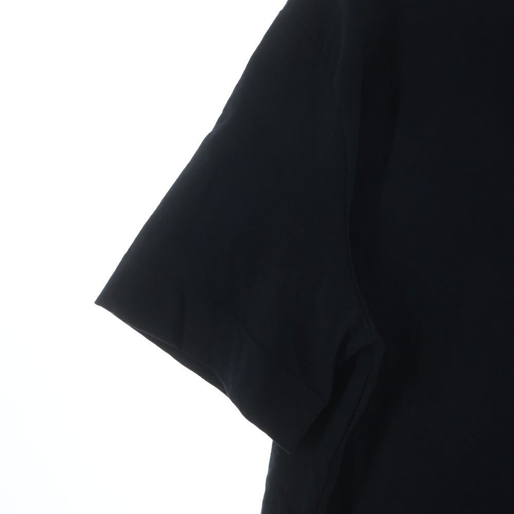 JIL SANDER(ジルサンダー) 24SS OVERSIZE オーバーサイズ ストレッチ 半袖Tシャツ カットソー ブラック