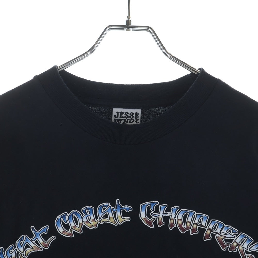 VINTAGE(ヴィンテージ) 90s West Coast Choppers Blue Flame S/S Tee ウエストコーストチョッパーズ ブルーフレイム 半袖Tシャツ カットソー ブラック
