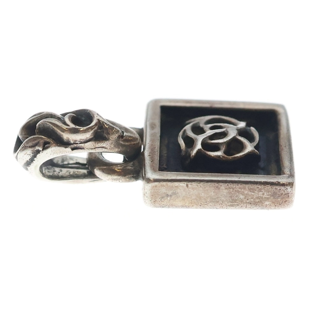 CHROME HEARTS(クロムハーツ) FRAMED FLRL フレームド フローラル チャーム ペンダントトップ シルバー