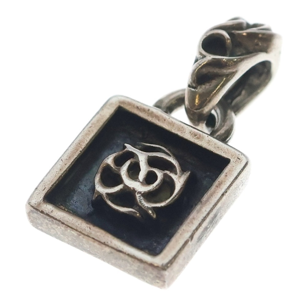 CHROME HEARTS(クロムハーツ) FRAMED FLRL フレームド フローラル チャーム ペンダントトップ シルバー