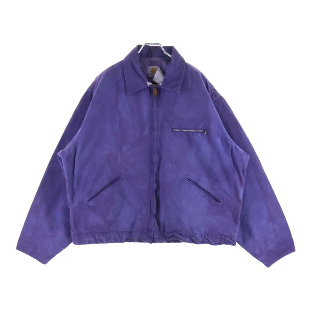 CARHARTT(カーハート) 90s VINTAGE Detroit Jacket ヴィンテージ デトロイト ジャケット 裏地プリント パープル