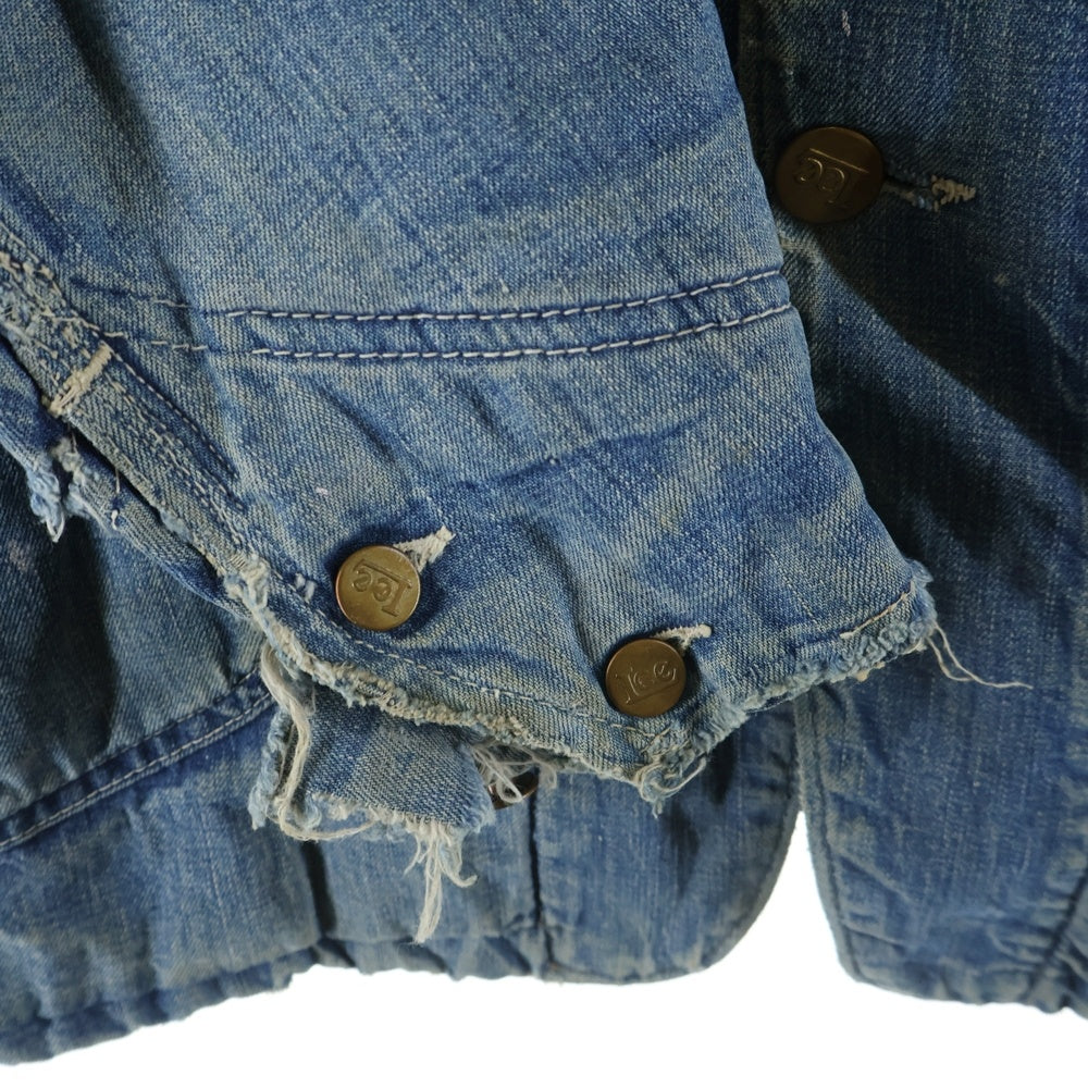 LEE(リー) 50s VINTAGE DENIM JACKET 81-LJ ヴィンテージ カバーオール デニムジャケット 裏地ブランケット インディゴ