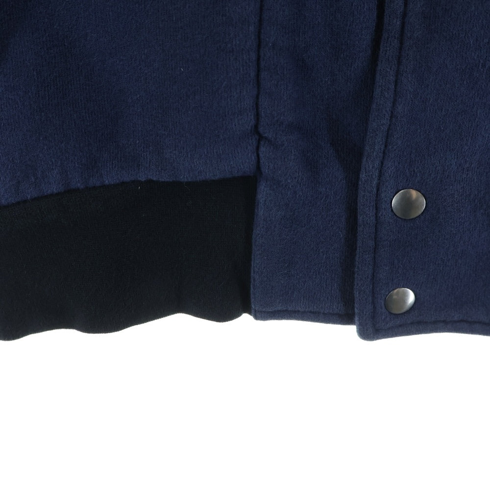 Dior HOMME(ディオールオム) 13SS Bomber Varsity Jacket ボンバー スタジャン ブラック/ブルー 363J210Z0333
