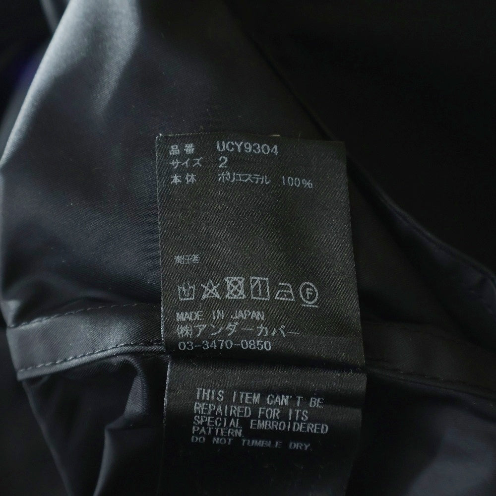UNDERCOVER(アンダーカバー) 20SS WE MAKE NOT CLOTHES Nylon Coat ナイロンコート モッズコート ブラック UCY9304