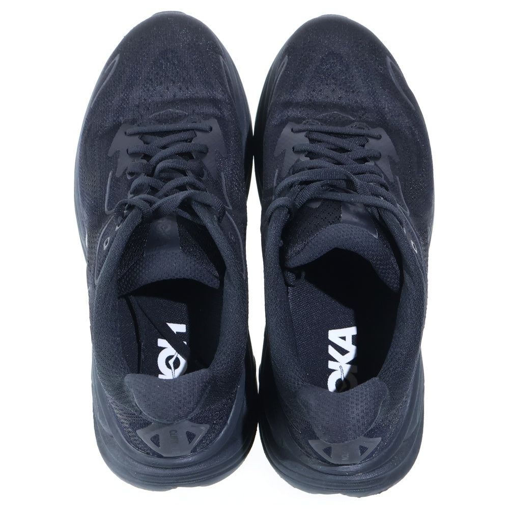 HOKA ONE ONE(ホカオネオネ) M CLIFTON 10 ローカット スニーカー シューズ US10/28cm ブラック 1162030 BBLC