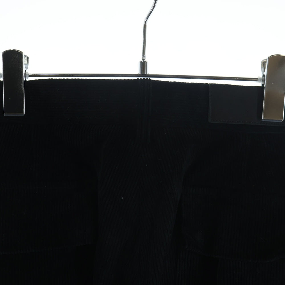 AMIRI(アミリ) MA CARGO PANTS SRPS24MAW033SMRCBL11 コーデュロイ MAロゴ ワイドカーゴパンツ ブラック