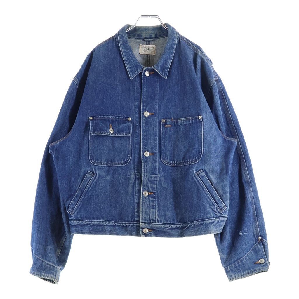 POLO RALPH LAUREN(ポロラルフローレン) 80-90s Denim Jacket デニムジャケット USA製 インディゴ