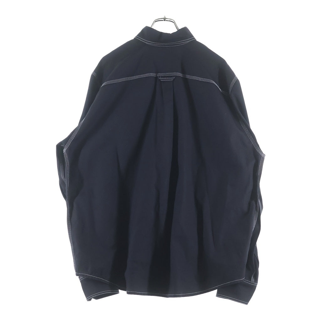 VETEMENTS(ヴェトモン) 17SS ×Carhartt カーハート オーバーサイズ デニム ワークシャツ MSS17CW4 ブラック