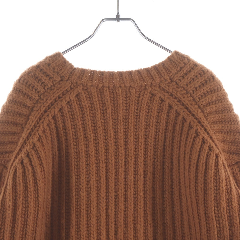 AURALEE(オーラリー) SUPER MILLED RIB KNIT スーパーミルド リブ ニット セーター ニット オレンジ A7AP03RW