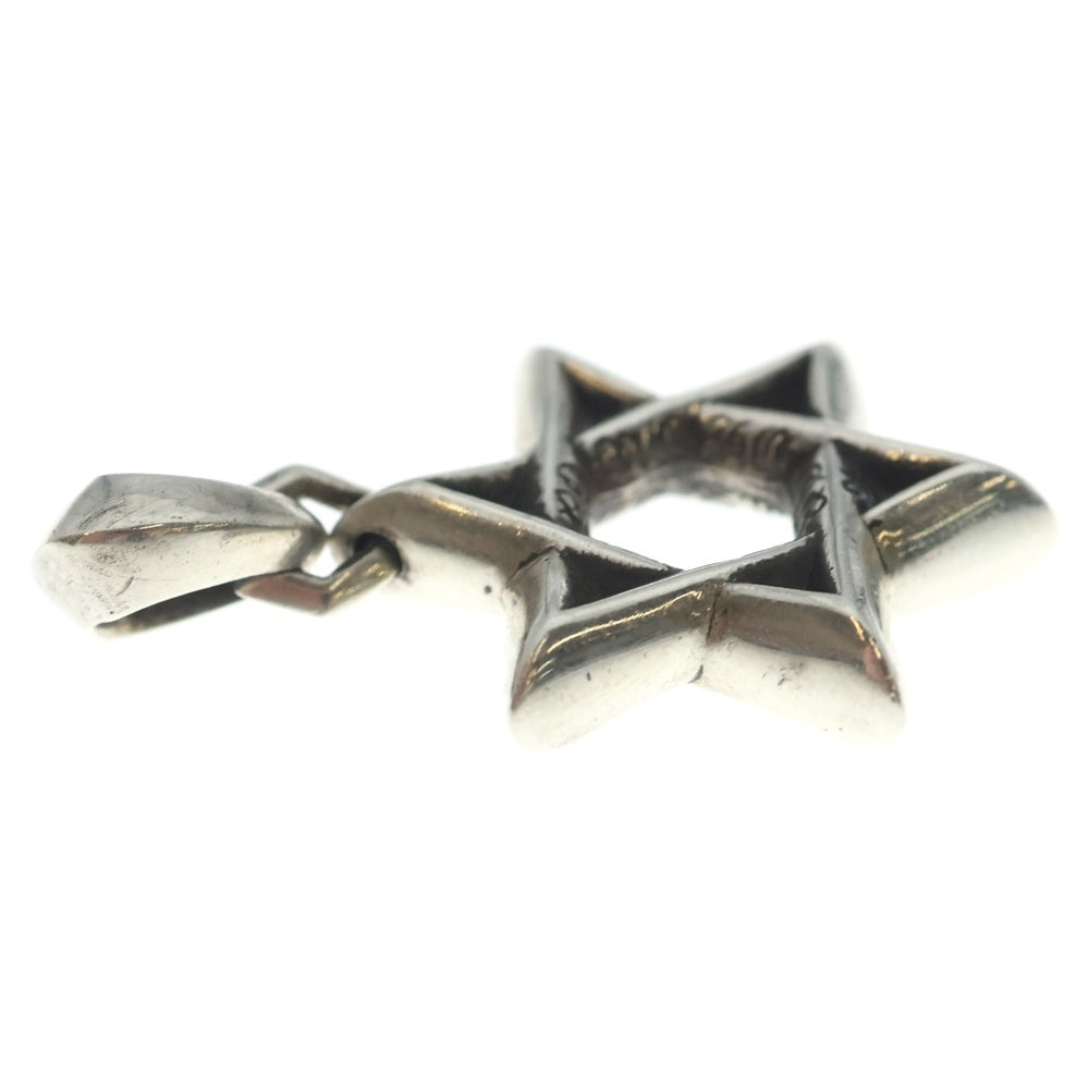CHROME HEARTS(クロムハーツ) STAR OF DAVID PENDANT スターオブダビデ ペンダントトップ シルバー