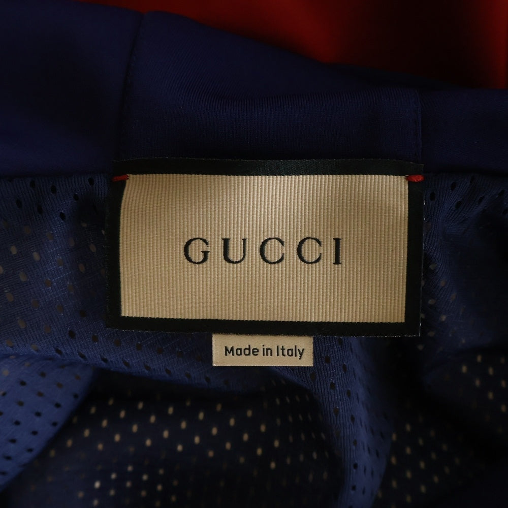 GUCCI(グッチ) Neoprene Half-Zip Webbed Jacket 706413 XJETH ハーフジップ ウェブジャケット マルチカラー