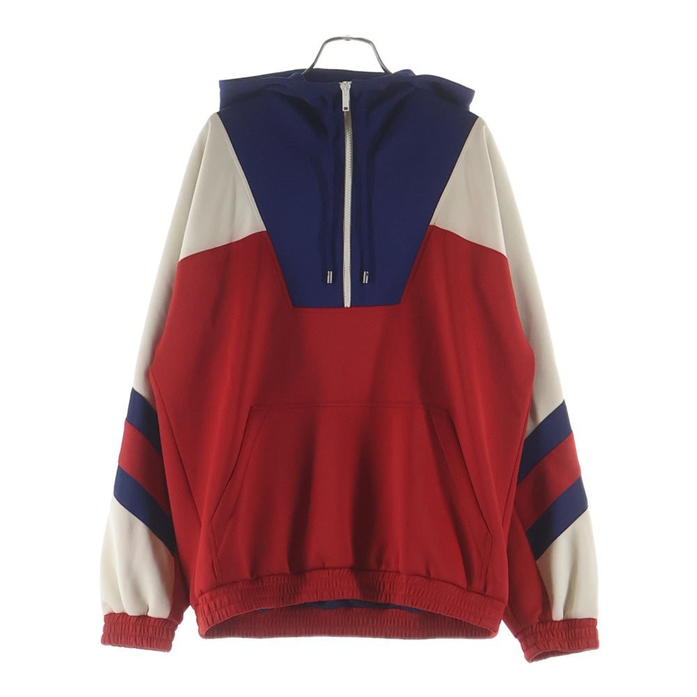 GUCCI(グッチ) Neoprene Half-Zip Webbed Jacket 706413 XJETH ハーフジップ ウェブジャケット マルチカラー