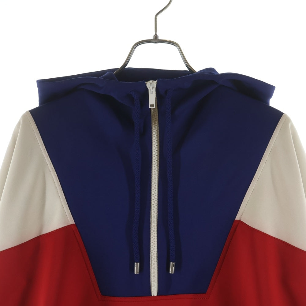 GUCCI(グッチ) Neoprene Half-Zip Webbed Jacket 706413 XJETH ハーフジップ ウェブジャケット マルチカラー