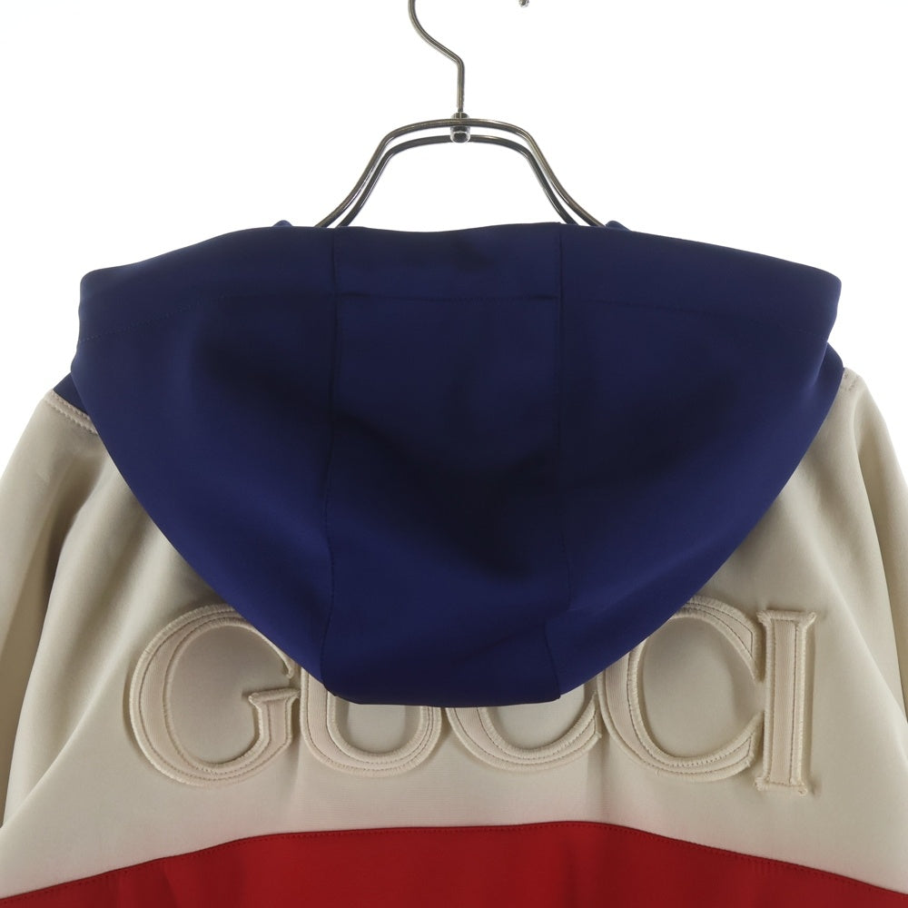 GUCCI(グッチ) Neoprene Half-Zip Webbed Jacket 706413 XJETH ハーフジップ ウェブジャケット マルチカラー