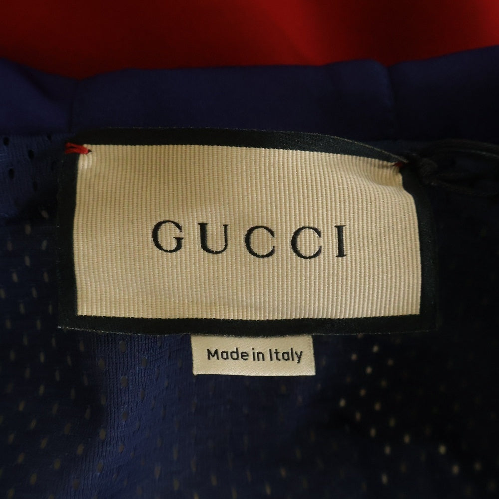 GUCCI(グッチ) Neoprene Half-Zip Webbed Jacket 706413 XJETH ハーフジップ ウェブジャケット マルチカラー