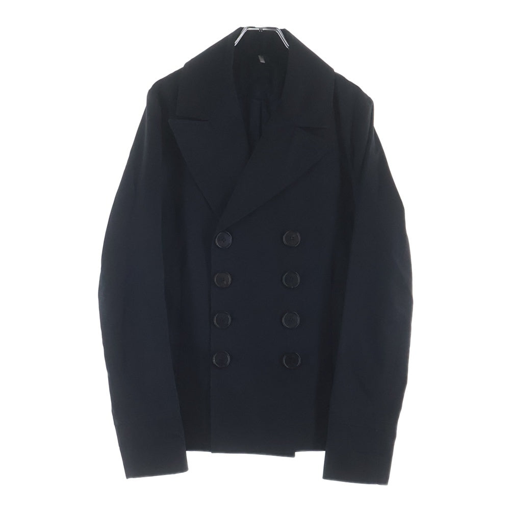 Dior HOMME(ディオールオム) 07SS エディ期 コットン ショートPコート ダブルブレスト ポリエステル エディスリマン ブラック 7E3130020124