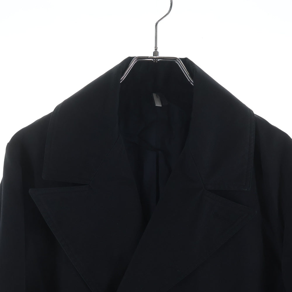 Dior HOMME(ディオールオム) 07SS エディ期 コットン ショートPコート ダブルブレスト ポリエステル エディスリマン ブラック 7E3130020124